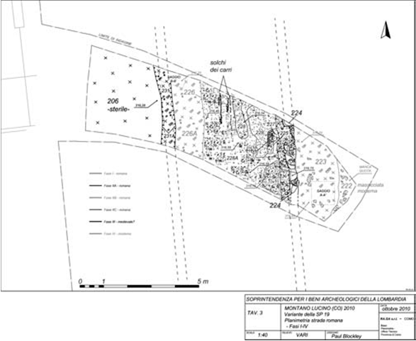 Antica Strada Glareata – Montano Lucino – mappale